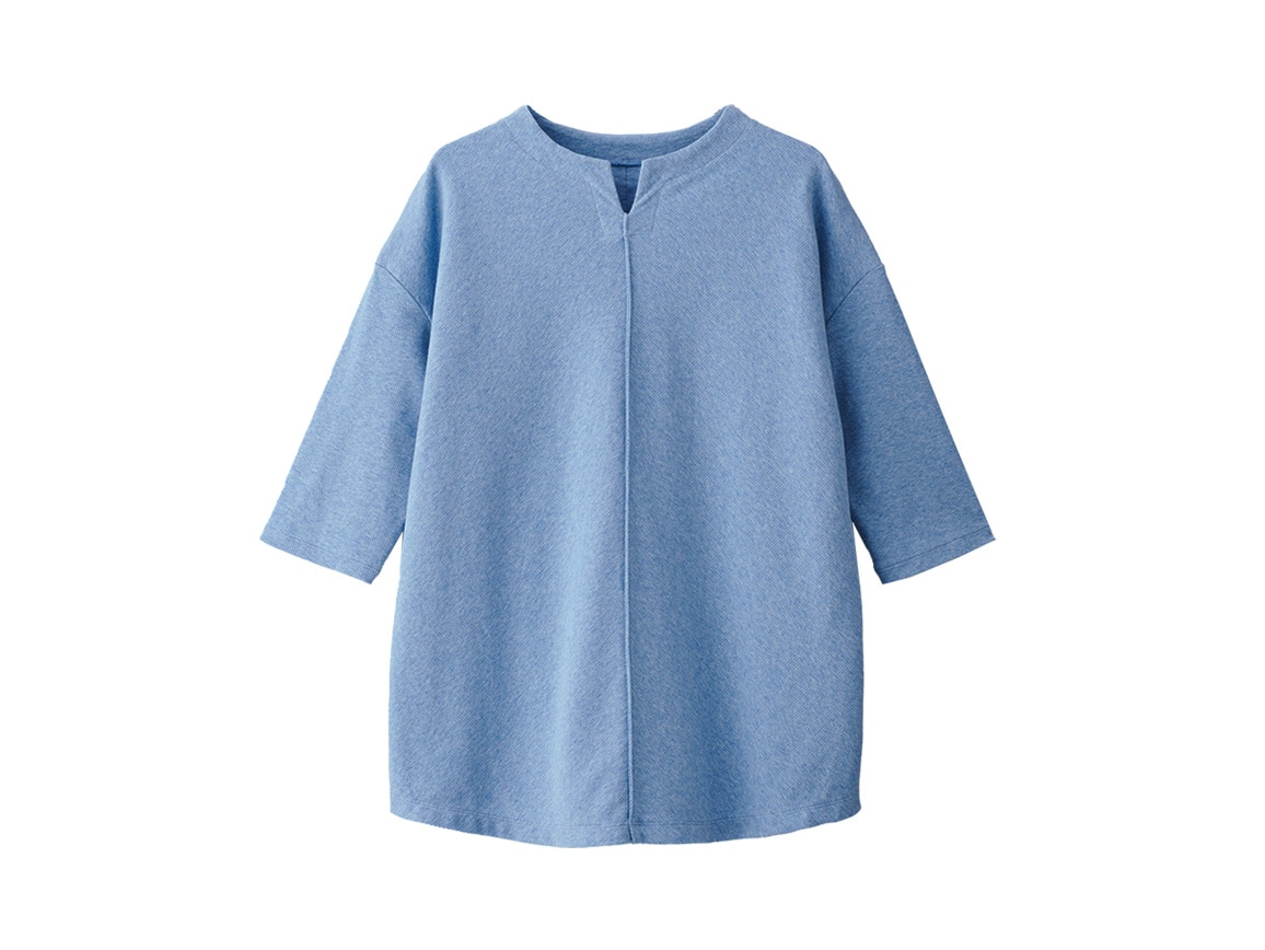 ORCOTT(R)バイアスリブプルオーバー(五分袖) ORCOTT(R)バイアスリブプルオーバー(五分袖)