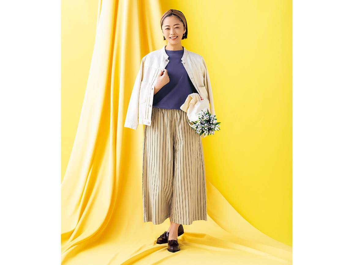 デイリーコットンプルオーバー(ボートネック・タック七分袖) デイリーコットンプルオーバー(ボートネック・タック七分袖)