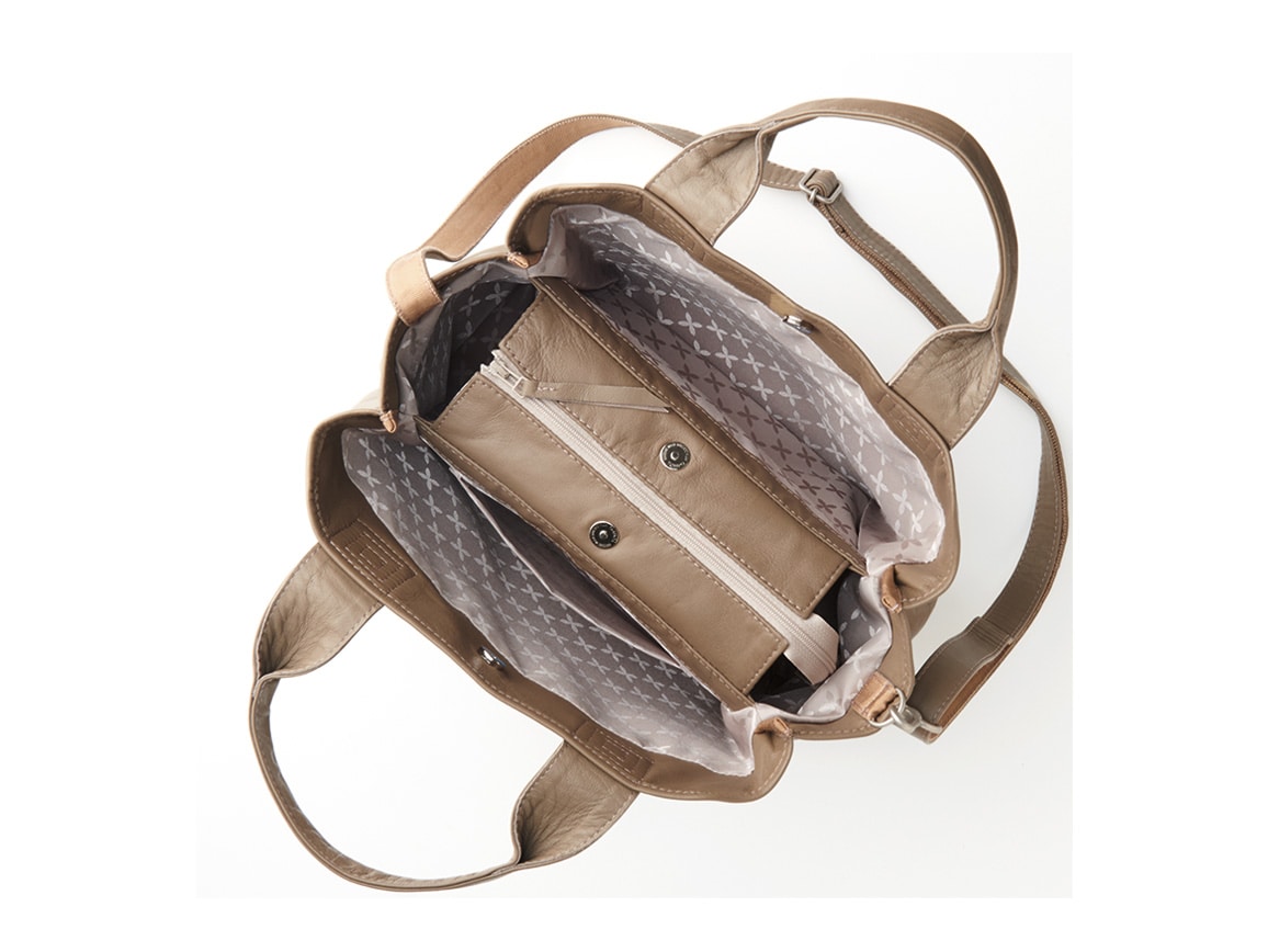 シープレザー軽量3層トート・S シープレザー軽量3層トート・S