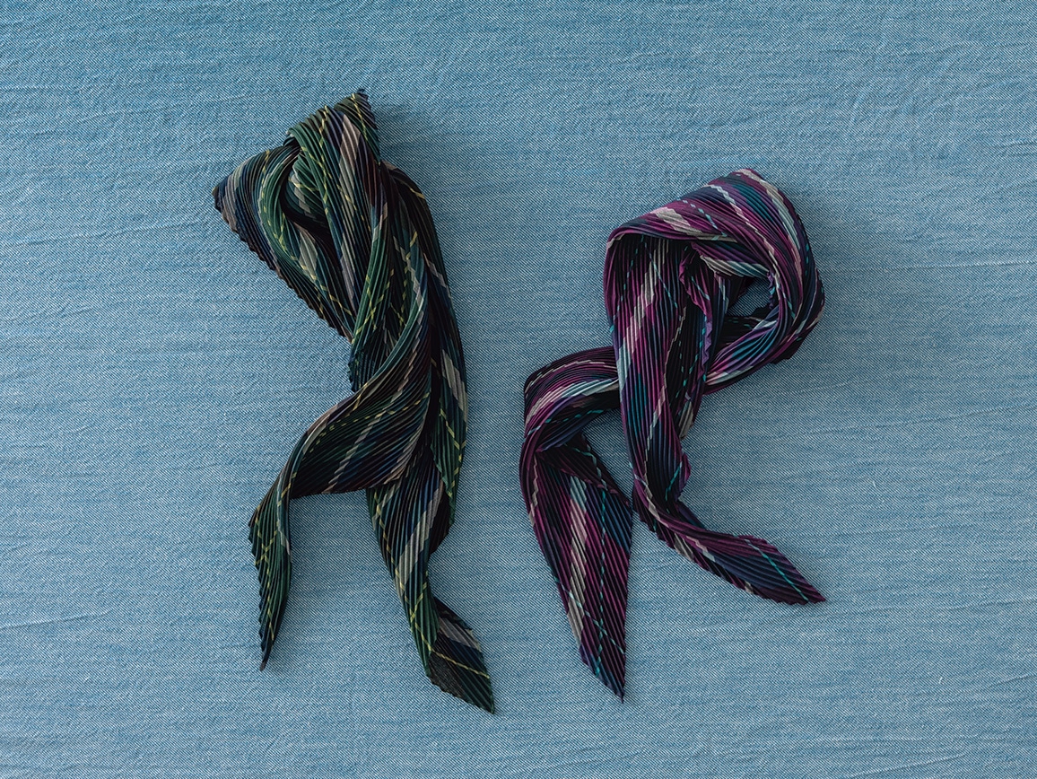 洗えるプリーツスカーフ 洗えるプリーツスカーフ