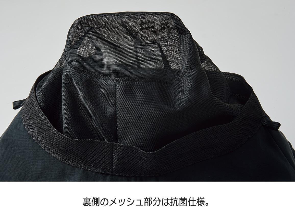 洗濯機で洗える 撥水小顔帽子 洗濯機で洗える 撥水小顔帽子