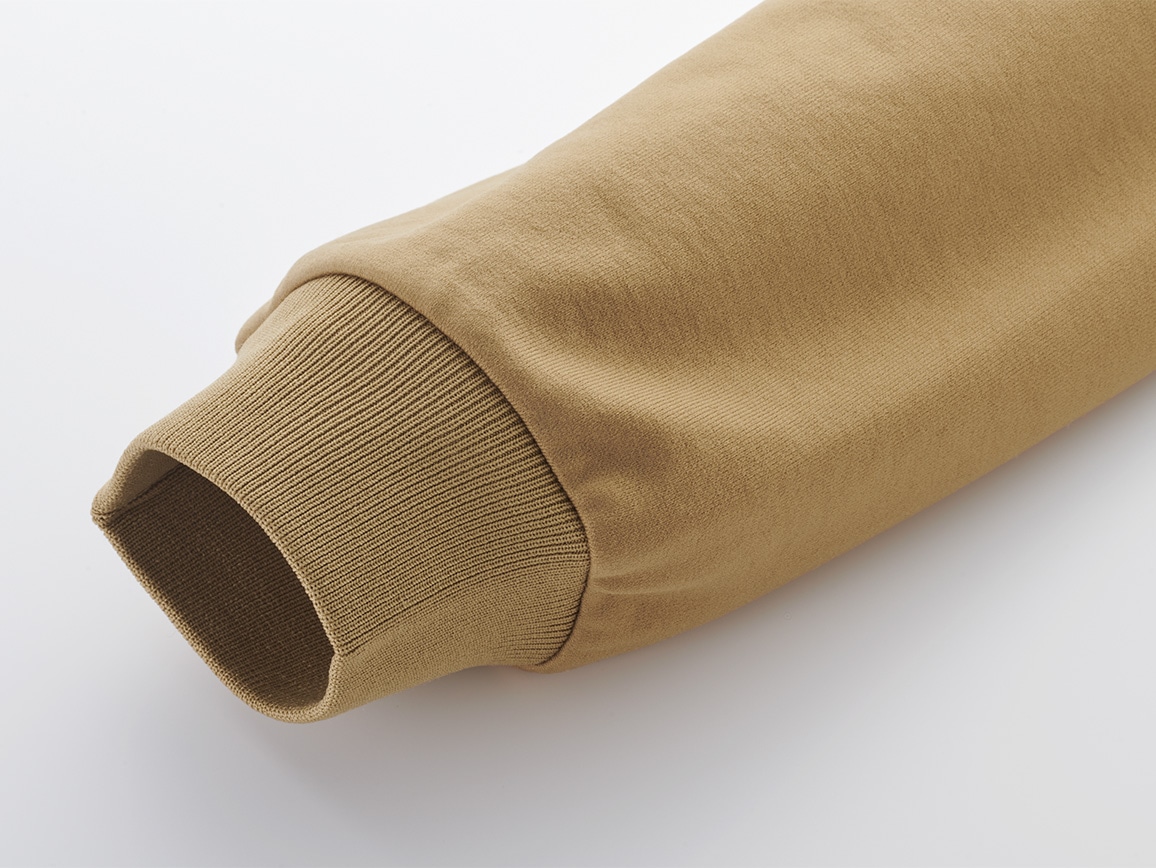 裏起毛スムースリブドッキングプルオーバー 裏起毛スムースリブドッキングプルオーバー