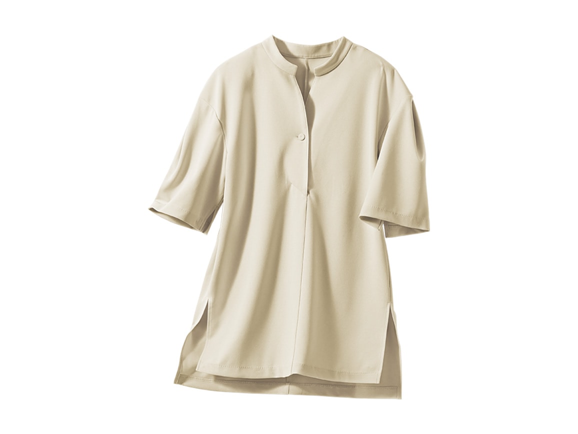 ジョーゼット調ジャージープルオーバー ジョーゼット調ジャージープルオーバー