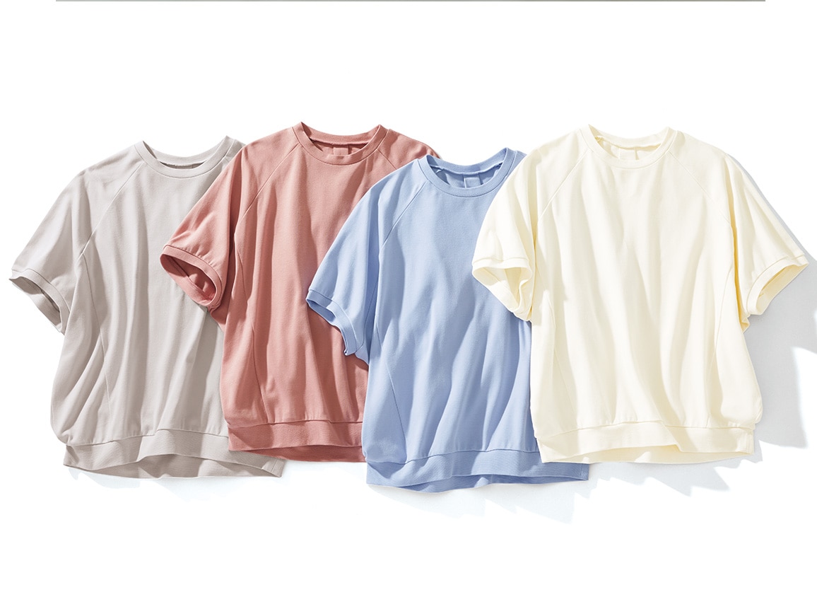 大人の涼やかトレーナー 大人の涼やかトレーナー