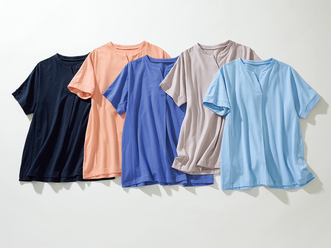 清潔感キープ・Deoプルオーバー(ヘンリーネック・半袖) 清潔感キープ・Deoプルオーバー(ヘンリーネック・半袖)