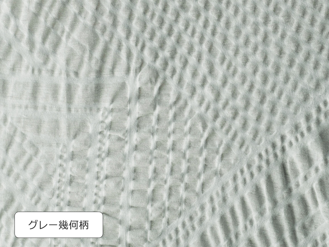 塩縮加工シャツ風コットンプルオーバー 塩縮加工シャツ風コットンプルオーバー