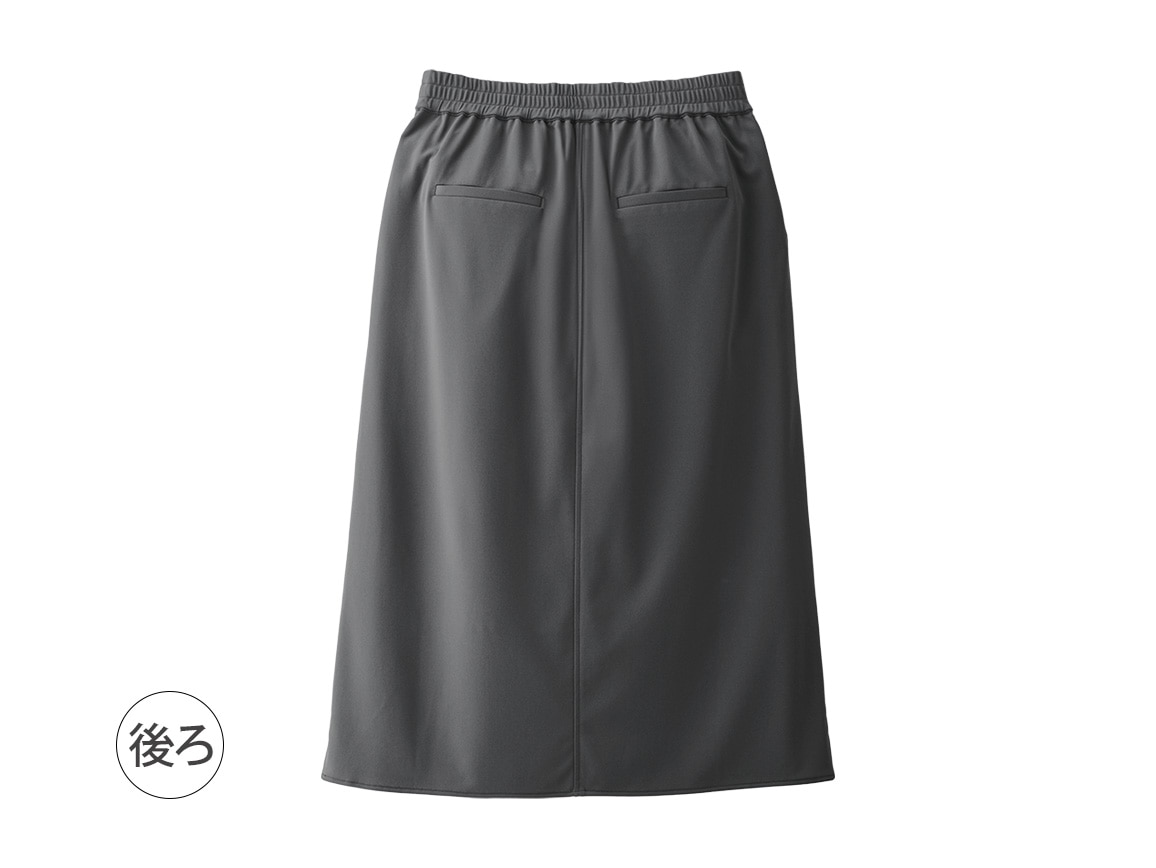 しわになりにくい台形スカート しわになりにくい台形スカート