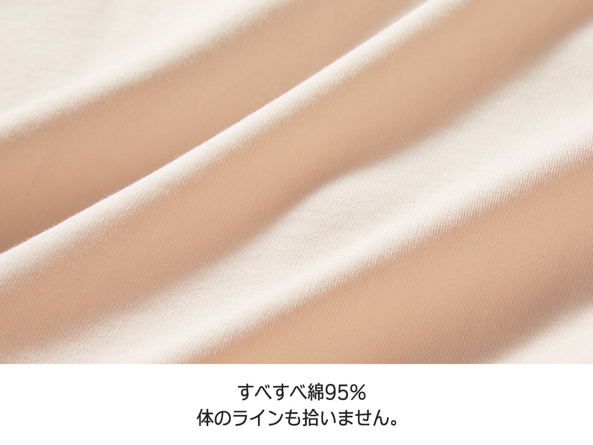 キレイが続くステッチデザインTシャツ(七分袖)【広告商品】 キレイが続くステッチデザインTシャツ(七分袖)【広告商品】