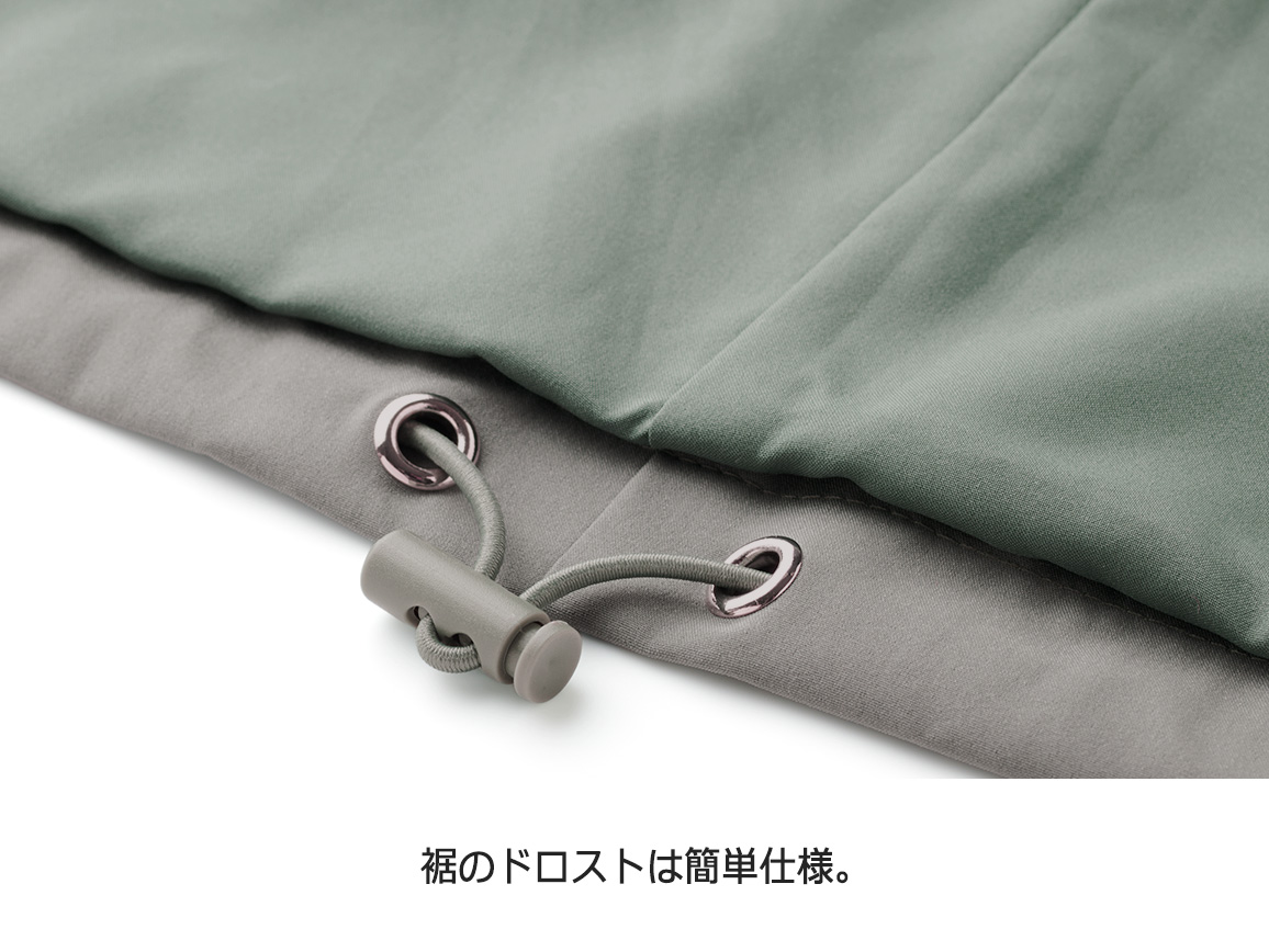 襟デザインはっ水ブルゾン 襟デザインはっ水ブルゾン