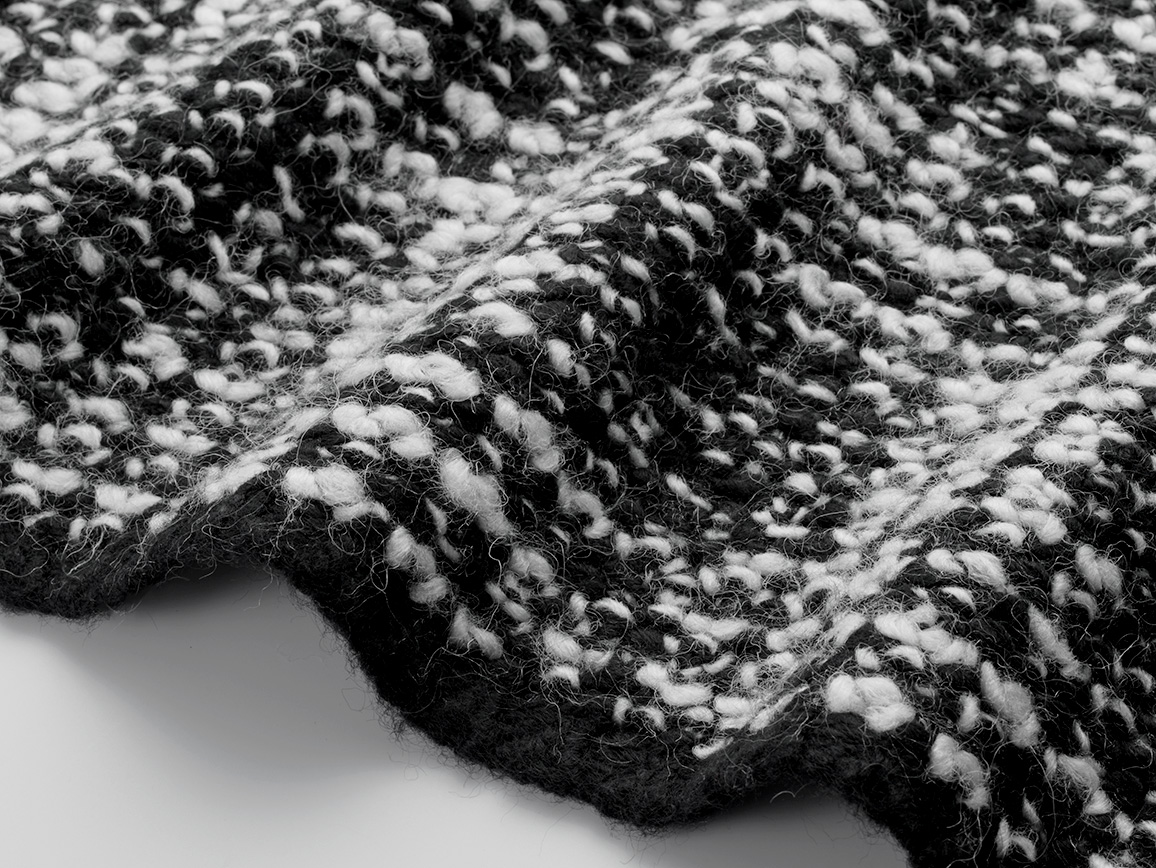 ミックスツイード風ニットジャケット ミックスツイード風ニットジャケット