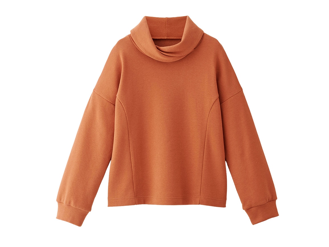 裏起毛ツイルジャージープルオーバー 裏起毛ツイルジャージープルオーバー