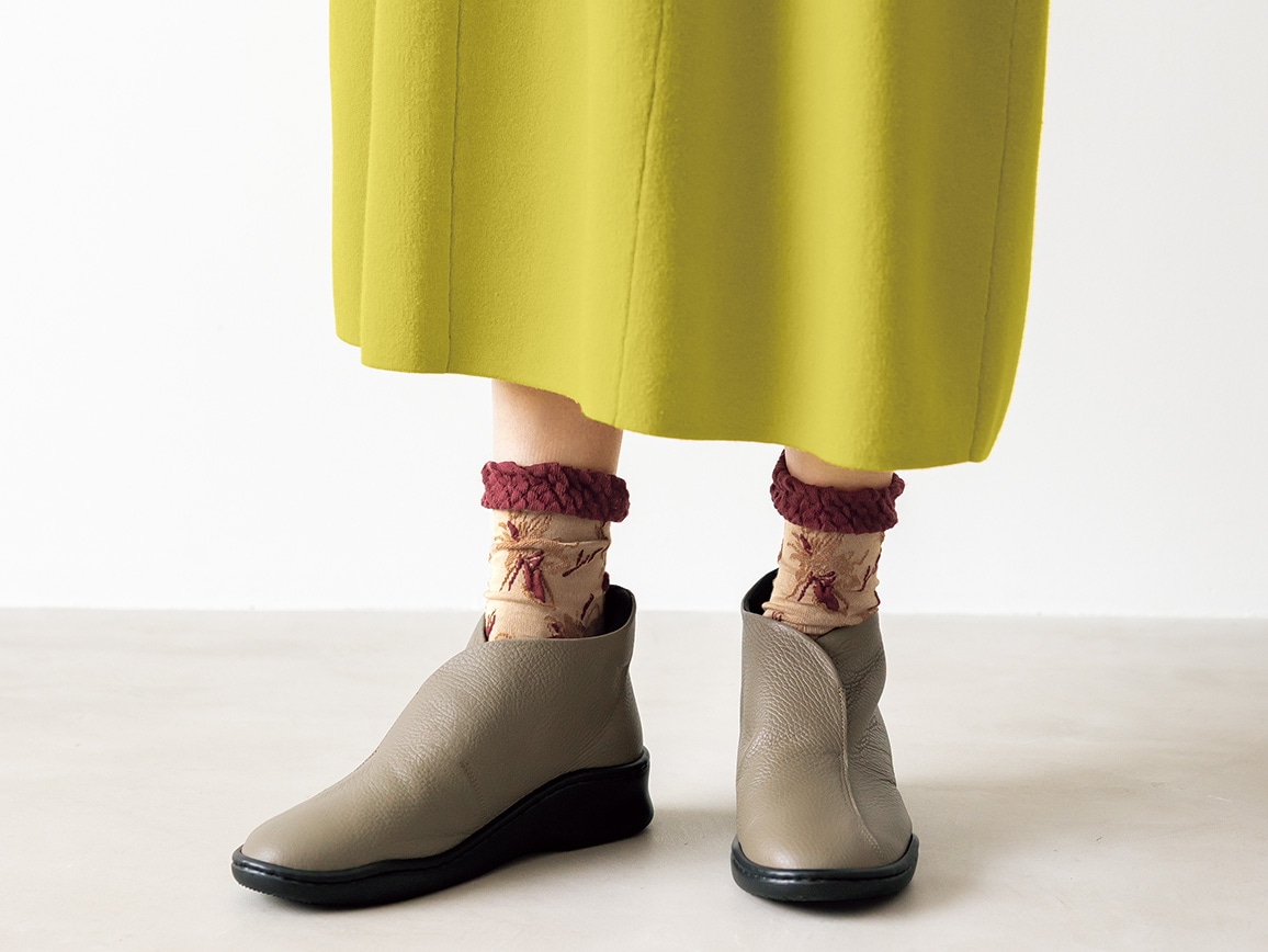 コーデ靴下4足セット(花柄・フロート柄) コーデ靴下4足セット(花柄・フロート柄)