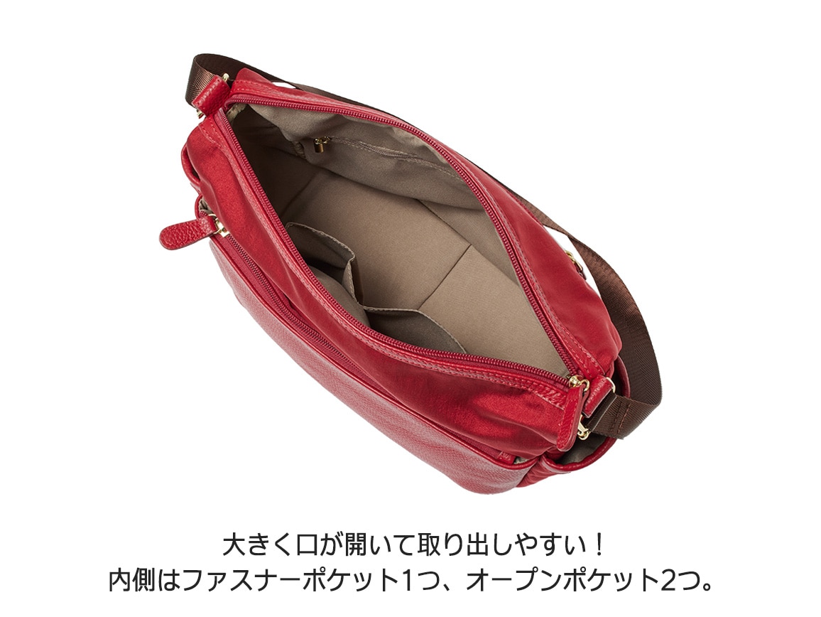 牛革コンビ・軽量ショルダーEX【広告商品】 牛革コンビ・軽量ショルダーEX【広告商品】