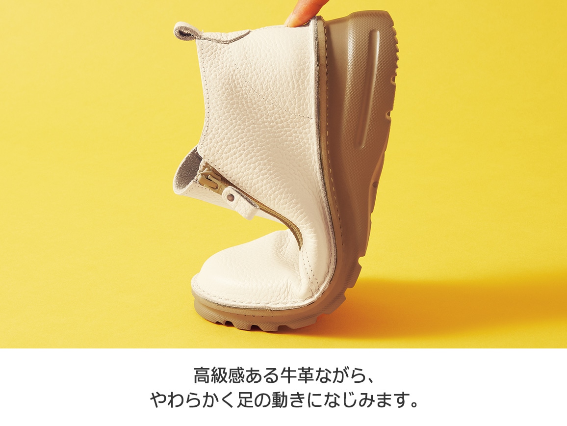 Dola・牛革ダブルファスナースリッポン Dola・牛革ダブルファスナースリッポン