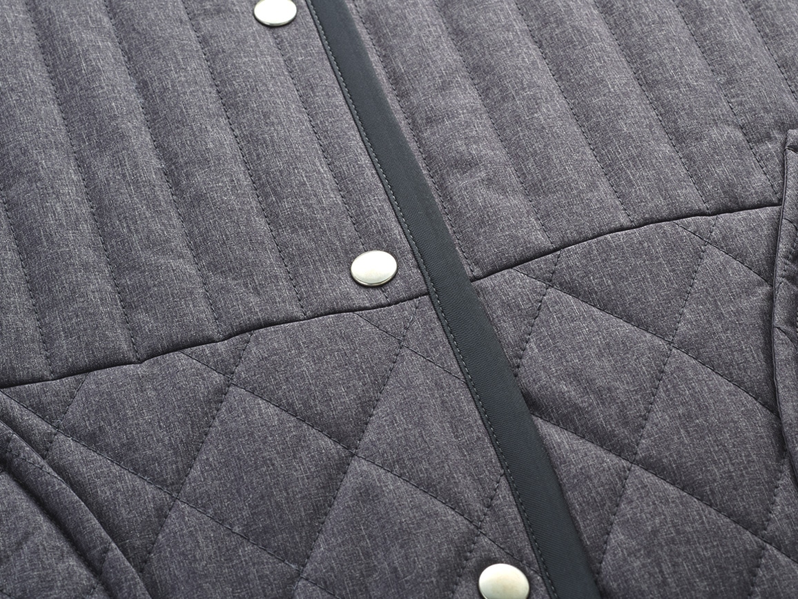 【先行】キルトデザインハーフコート 【先行】キルトデザインハーフコート