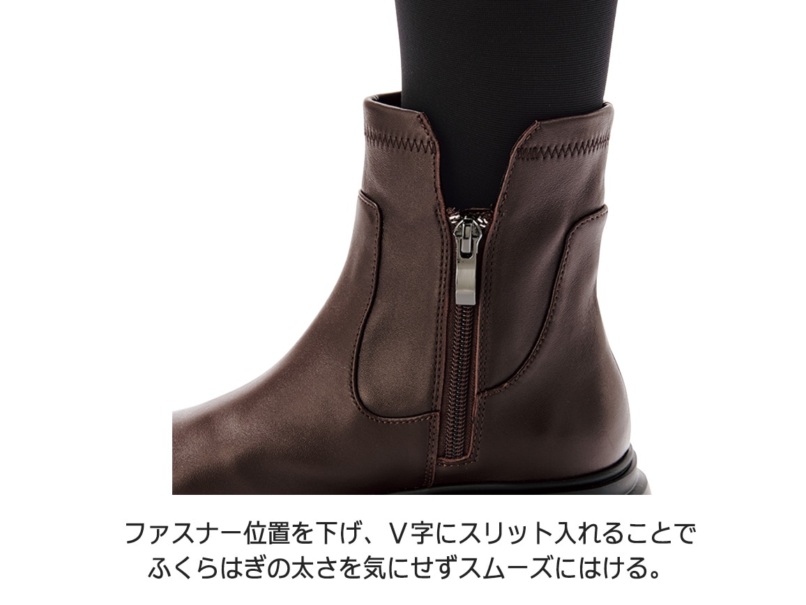 シープレザー軽やかブーツ シープレザー軽やかブーツ