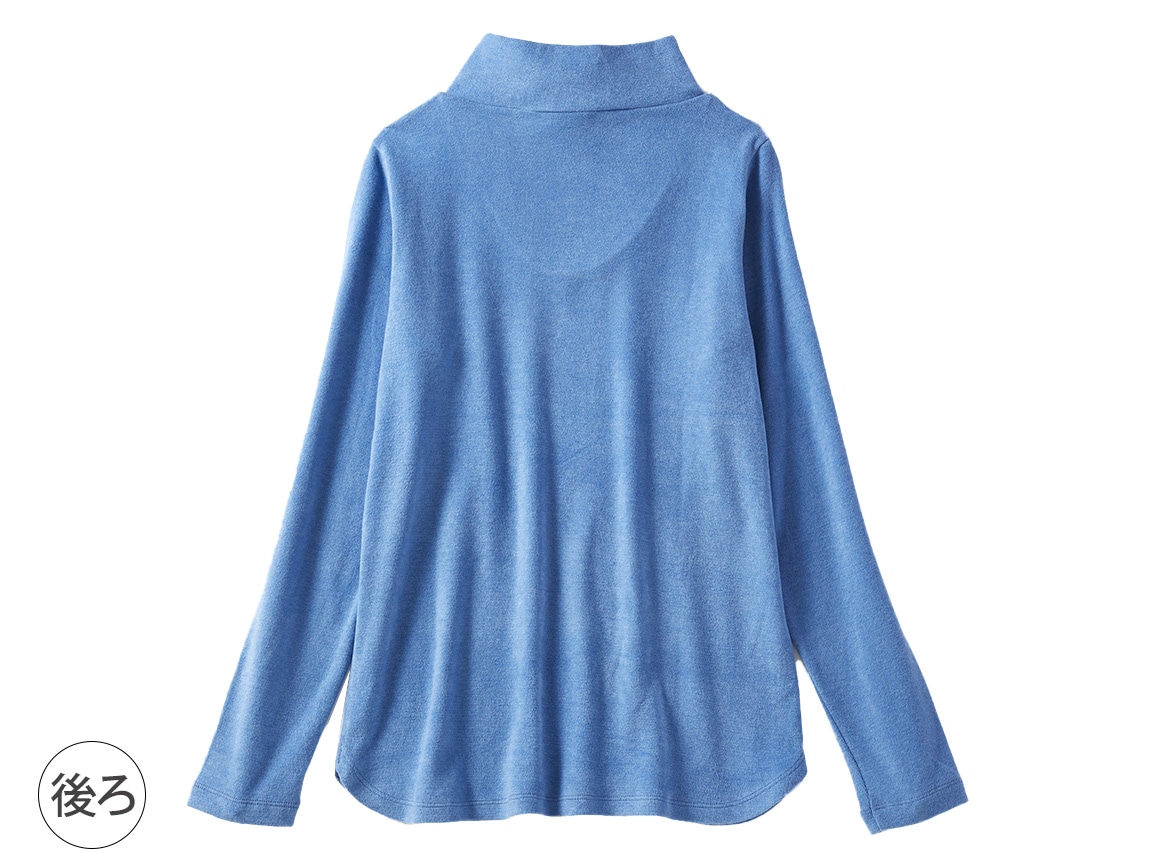 重ね襟大人のフリースプルオーバー 重ね襟大人のフリースプルオーバー