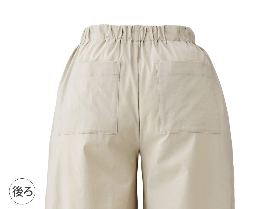【先行】バックラッシュリネンコクーンパンツ 【先行】バックラッシュリネンコクーンパンツ