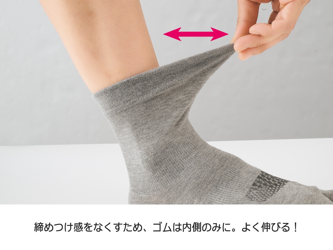 ハルメク ラクに歩ける外反母趾サポートソックス ハルメク ラクに歩ける外反母趾サポートソックス