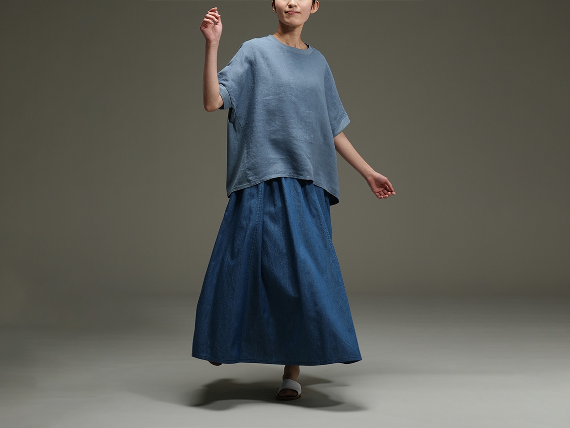 群言堂・リネンプルオーバー 真菰(まこも) 群言堂・リネンプルオーバー 真菰(まこも)