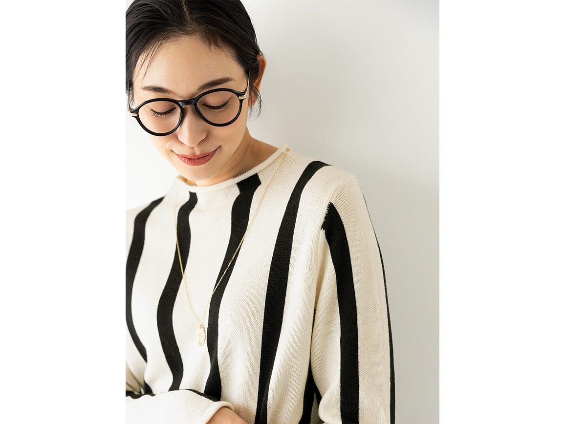 【先行】49AV.ジュンコ シマダ・バイカラーニット 【先行】49AV.ジュンコ シマダ・バイカラーニット