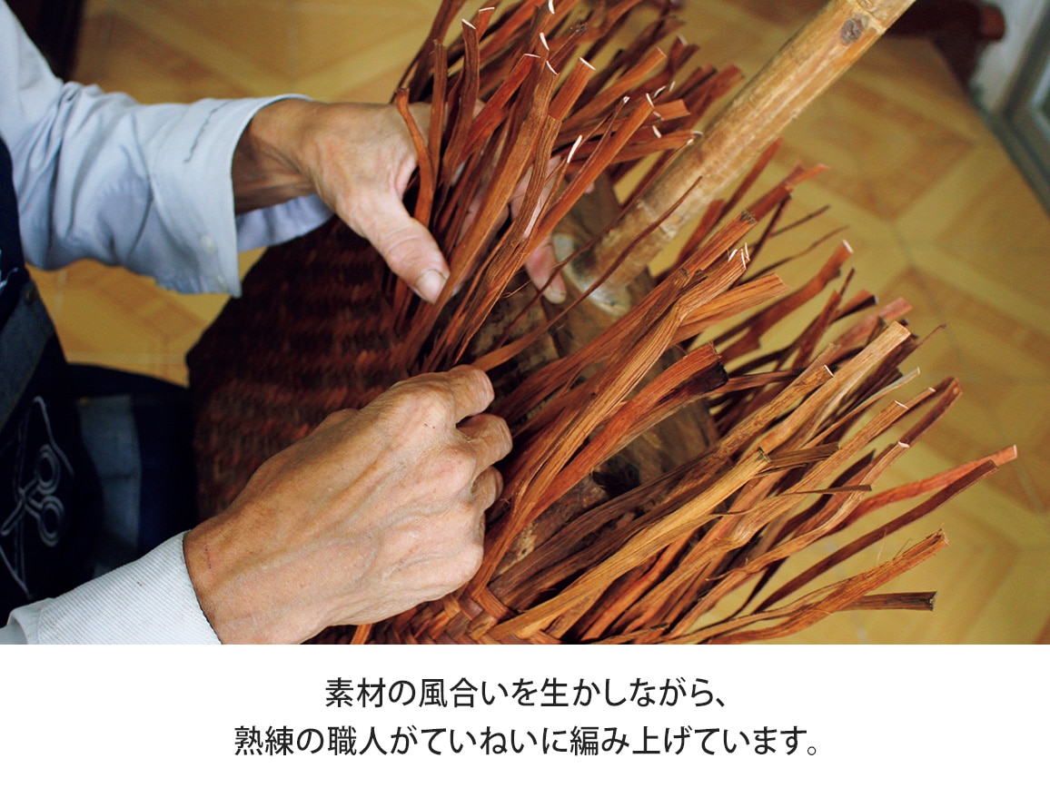 山ぶどう籠バッグ(巾着袋つき) 山ぶどう籠バッグ(巾着袋つき)