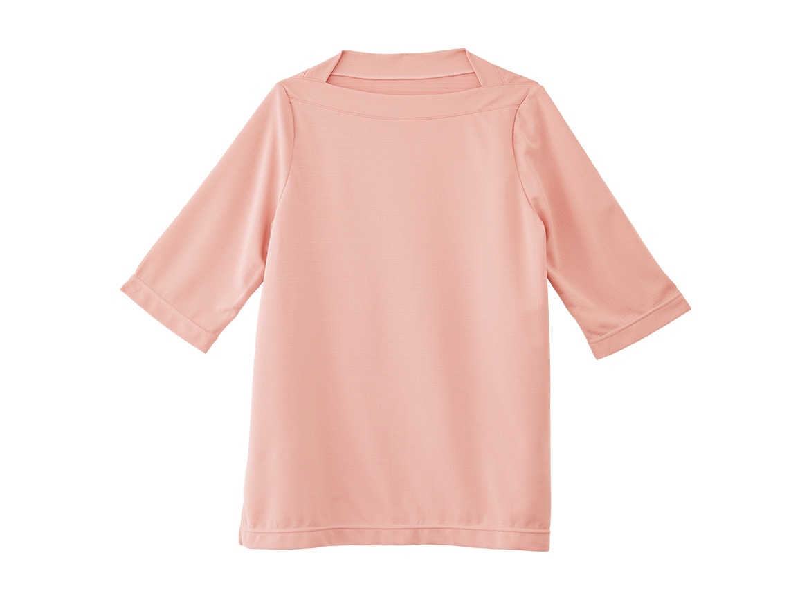 ウェーブロン(R) サラッと涼感ボートネックプルオーバー ウェーブロン(R) サラッと涼感ボートネックプルオーバー