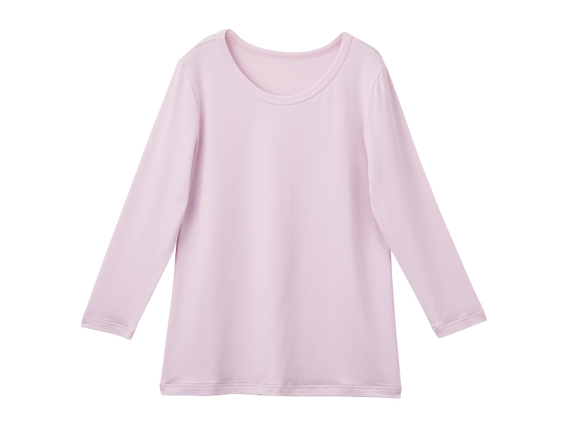 脱ぎ着がしやすいぐーんと伸びるTシャツ 脱ぎ着がしやすいぐーんと伸びるTシャツ