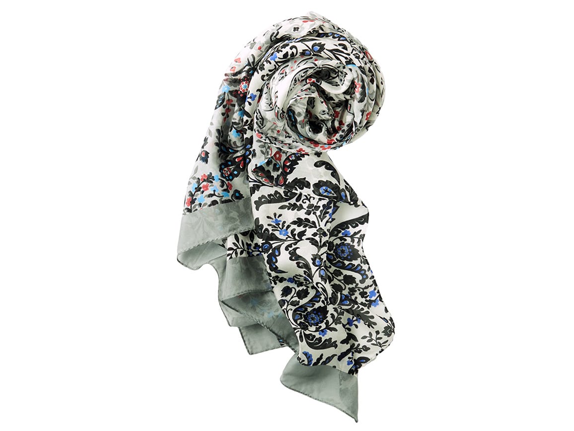 洗濯機で洗えるシルクローンスカーフ 洗濯機で洗えるシルクローンスカーフ