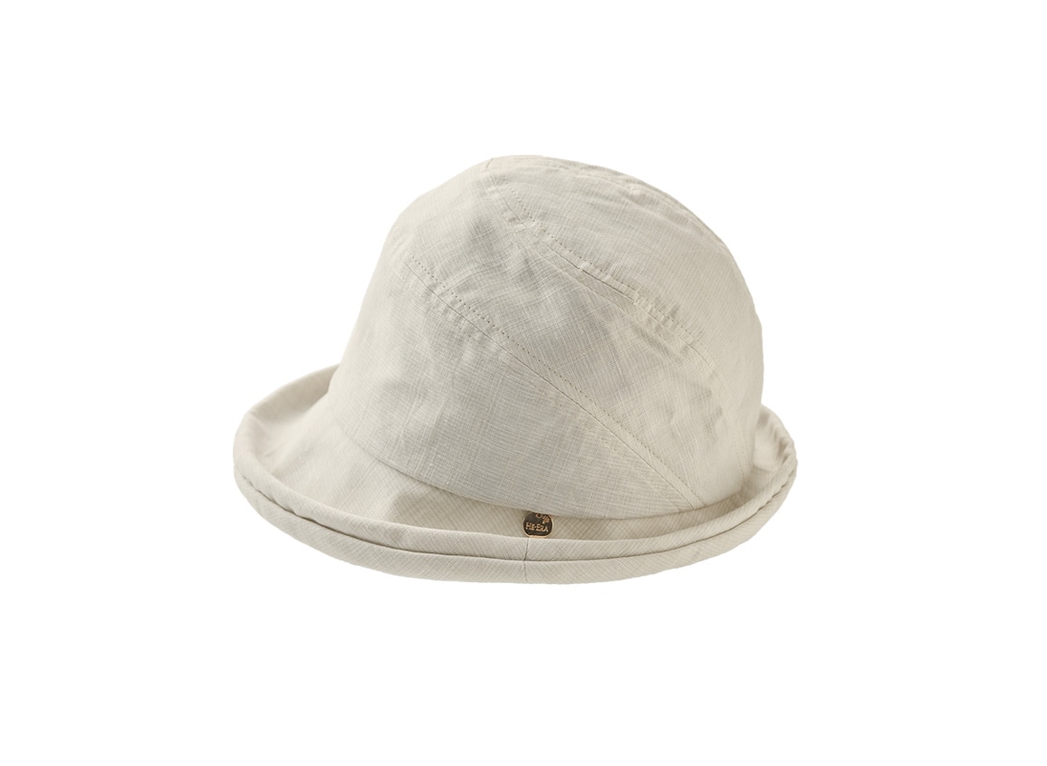 飛ばされにくい麻混UVカット帽子 飛ばされにくい麻混UVカット帽子