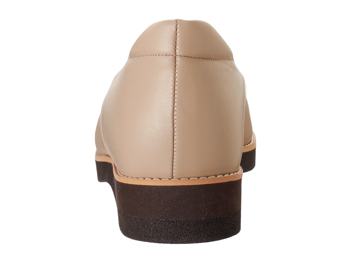 ハルメク 牛革シンプルスリッポン ハルメク 牛革シンプルスリッポン