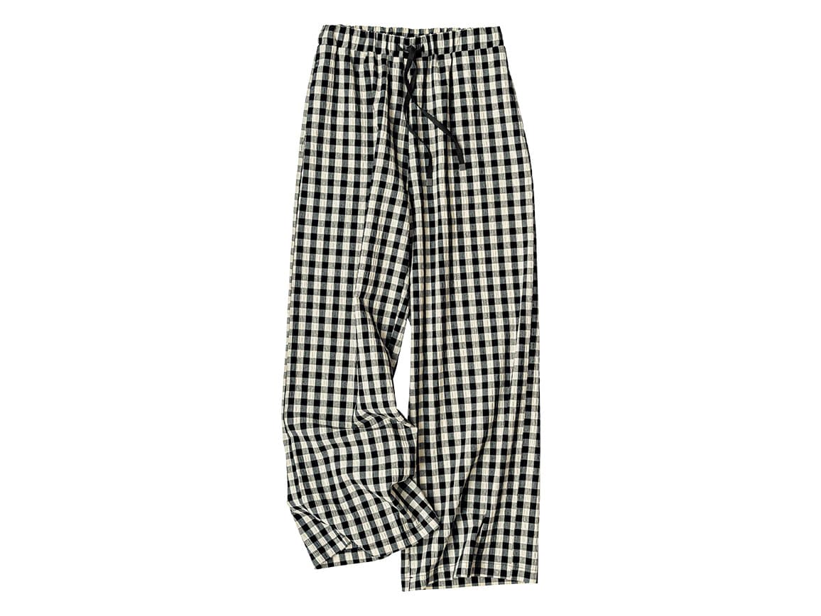 ドロストサッカーイージーワイドパンツ ドロストサッカーイージーワイドパンツ