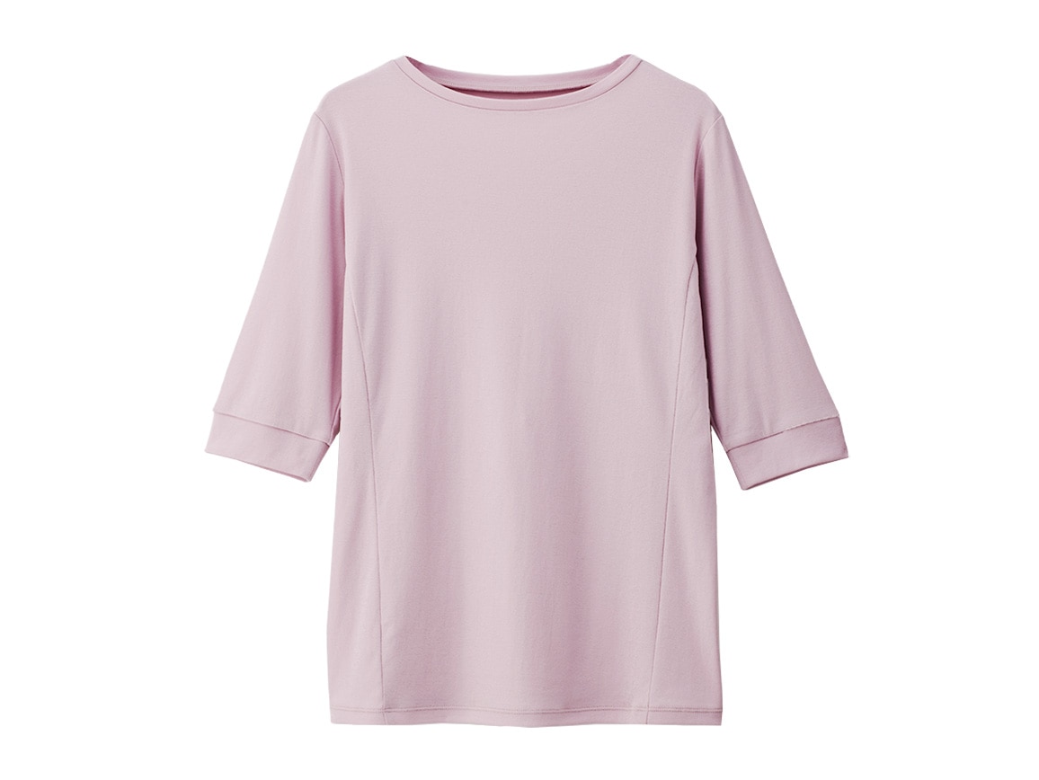 ULTIMA超強撚フライスプルオーバー(五分袖) ULTIMA超強撚フライスプルオーバー(五分袖)