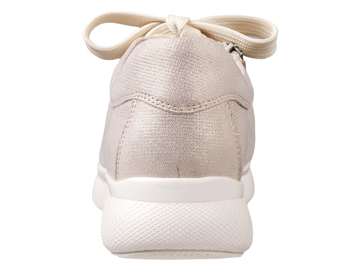 ハルメク シープレザー厚底スニーカー ハルメク シープレザー厚底スニーカー