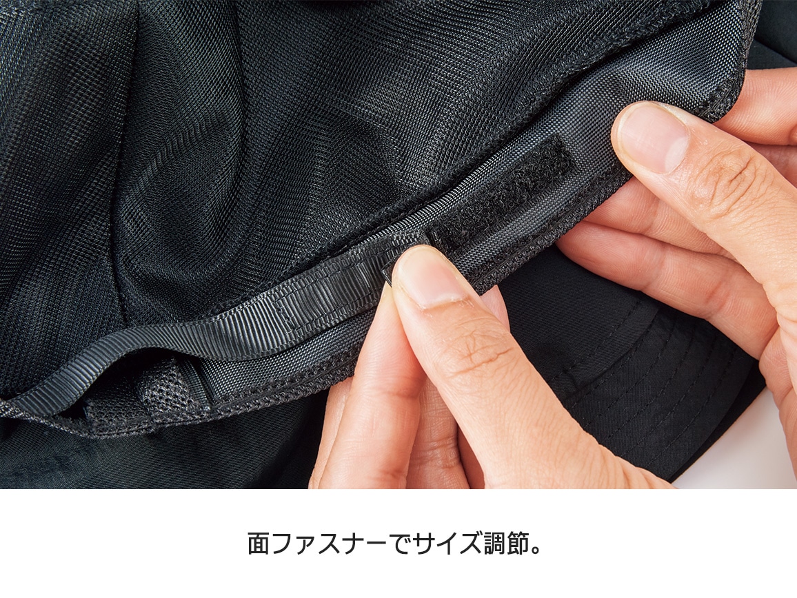 洗濯機で洗える 撥水小顔帽子 洗濯機で洗える 撥水小顔帽子