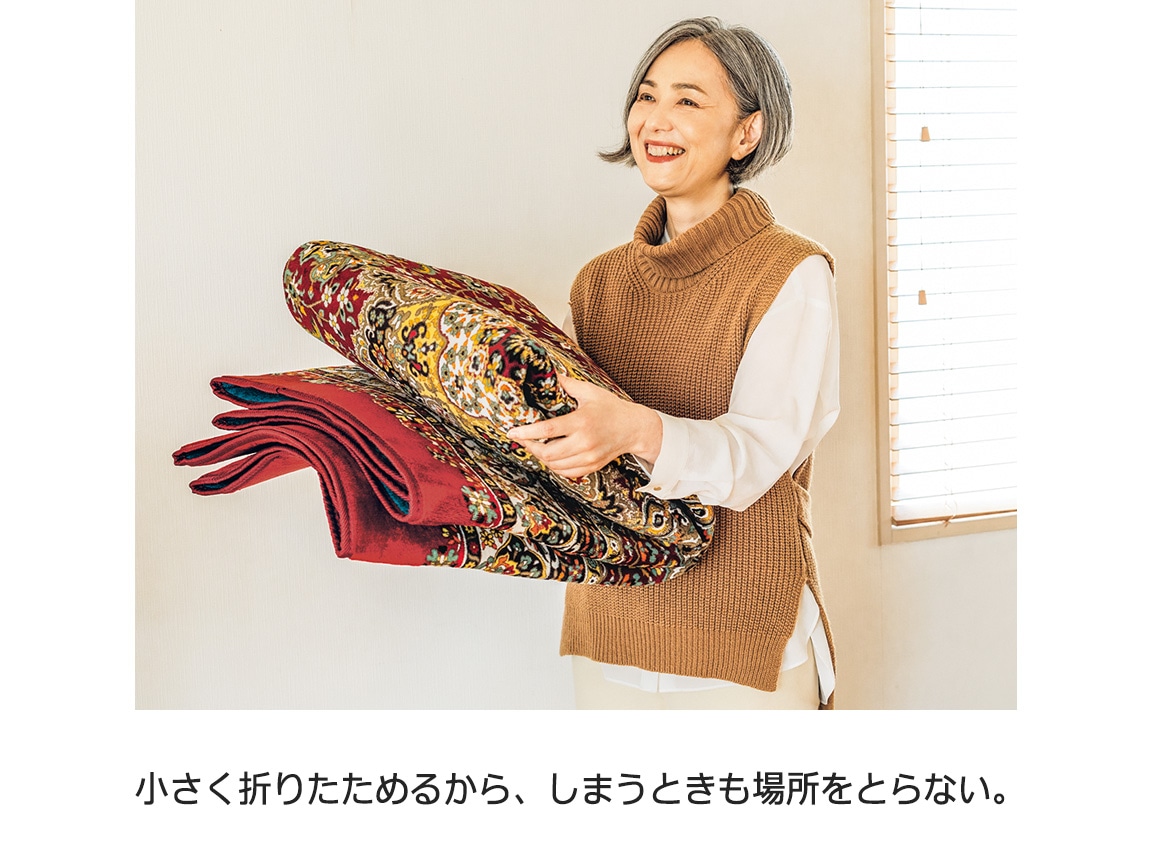 ペルシャ風 吸湿発熱ホットテックスカーペット(長方形) ペルシャ風 吸湿発熱ホットテックスカーペット(長方形)