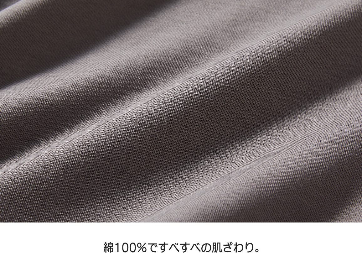 多機能コットンプルオーバー2枚セット(七分袖)【広告商品】 多機能コットンプルオーバー2枚セット(七分袖)【広告商品】