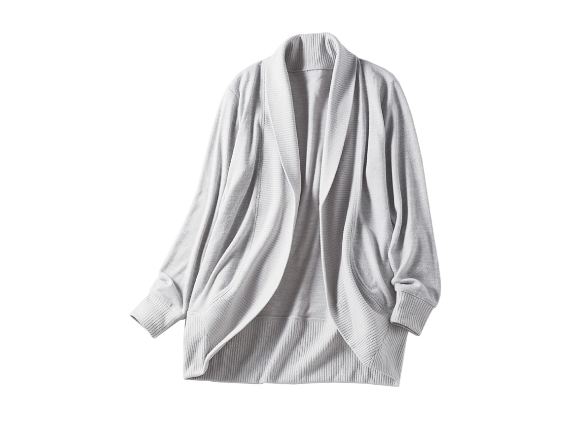 MIX調ニットソーカーディガンEX MIX調ニットソーカーディガンEX