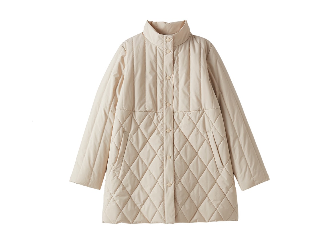 軽やかキルティングハーフコート【広告商品】 軽やかキルティングハーフコート【広告商品】