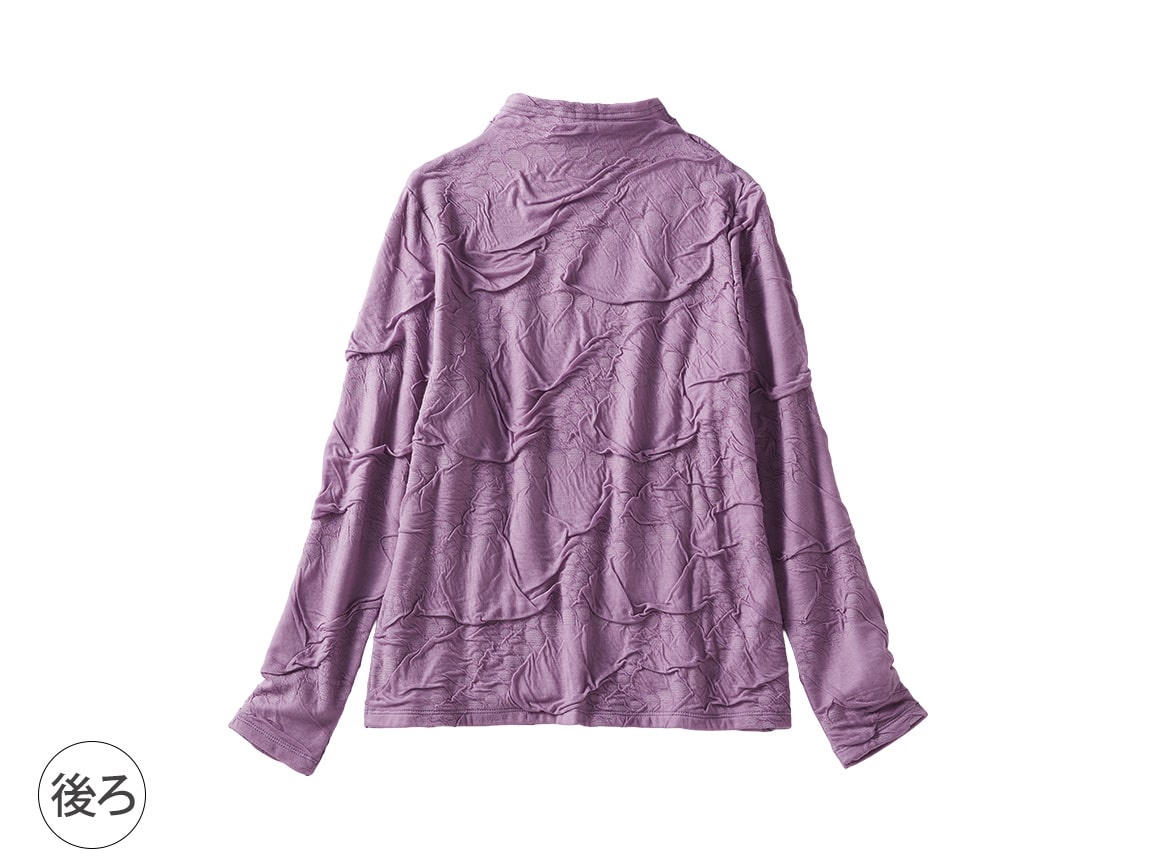 裏起毛ジャカードプルオーバー【広告商品】 裏起毛ジャカードプルオーバー【広告商品】