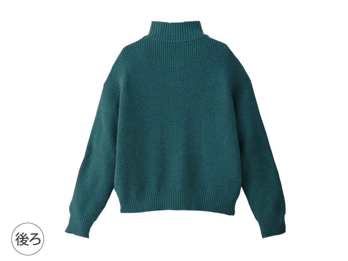 スタンドネックジップカーディガン スタンドネックジップカーディガン