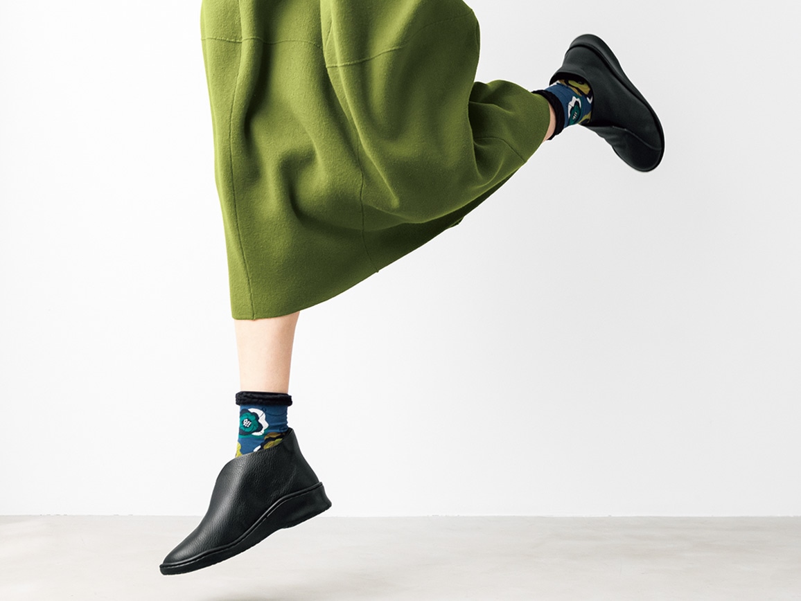 コーデ靴下4足セット(花柄・フロート柄) コーデ靴下4足セット(花柄・フロート柄)