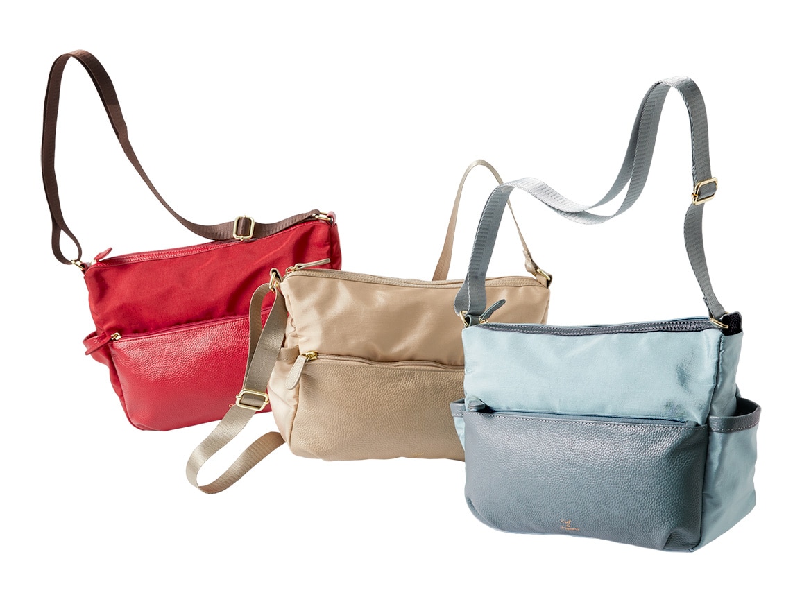 牛革コンビ・軽量ショルダーEX【広告商品】 牛革コンビ・軽量ショルダーEX【広告商品】