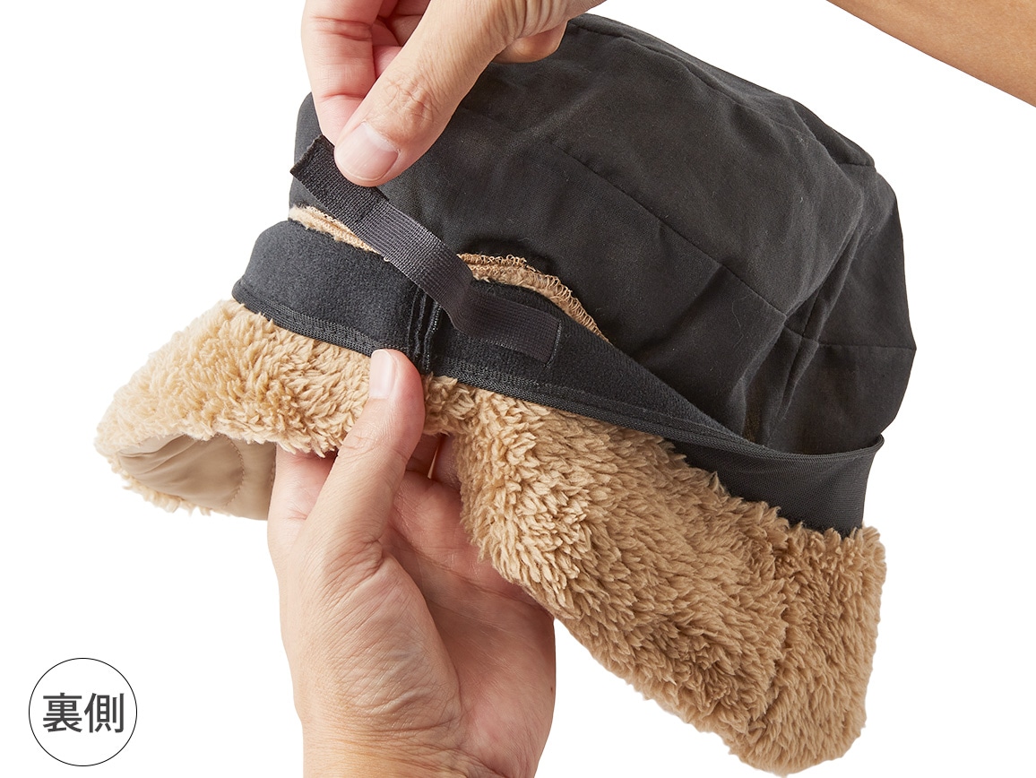 軽くてあたたかい中綿帽子【広告商品】 軽くてあたたかい中綿帽子【広告商品】