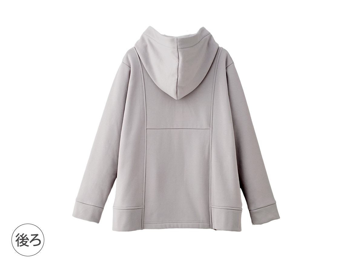 裏起毛フーディーブルゾン 裏起毛フーディーブルゾン