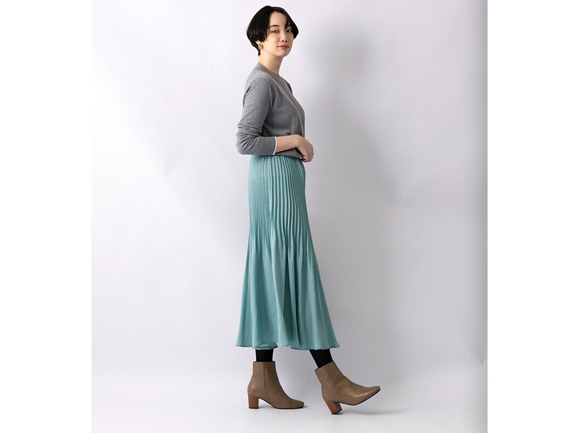【先行】アコーディオンプリーツスカート 【先行】アコーディオンプリーツスカート