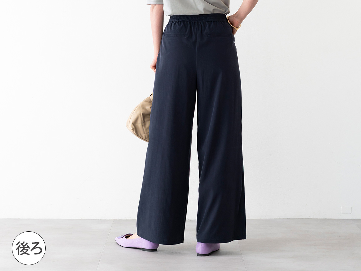 【先行】ドレープワイドパンツ 【先行】ドレープワイドパンツ