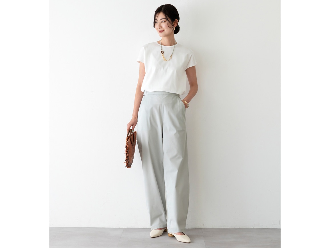 【先行】接触冷感コクーンパンツ 【先行】接触冷感コクーンパンツ