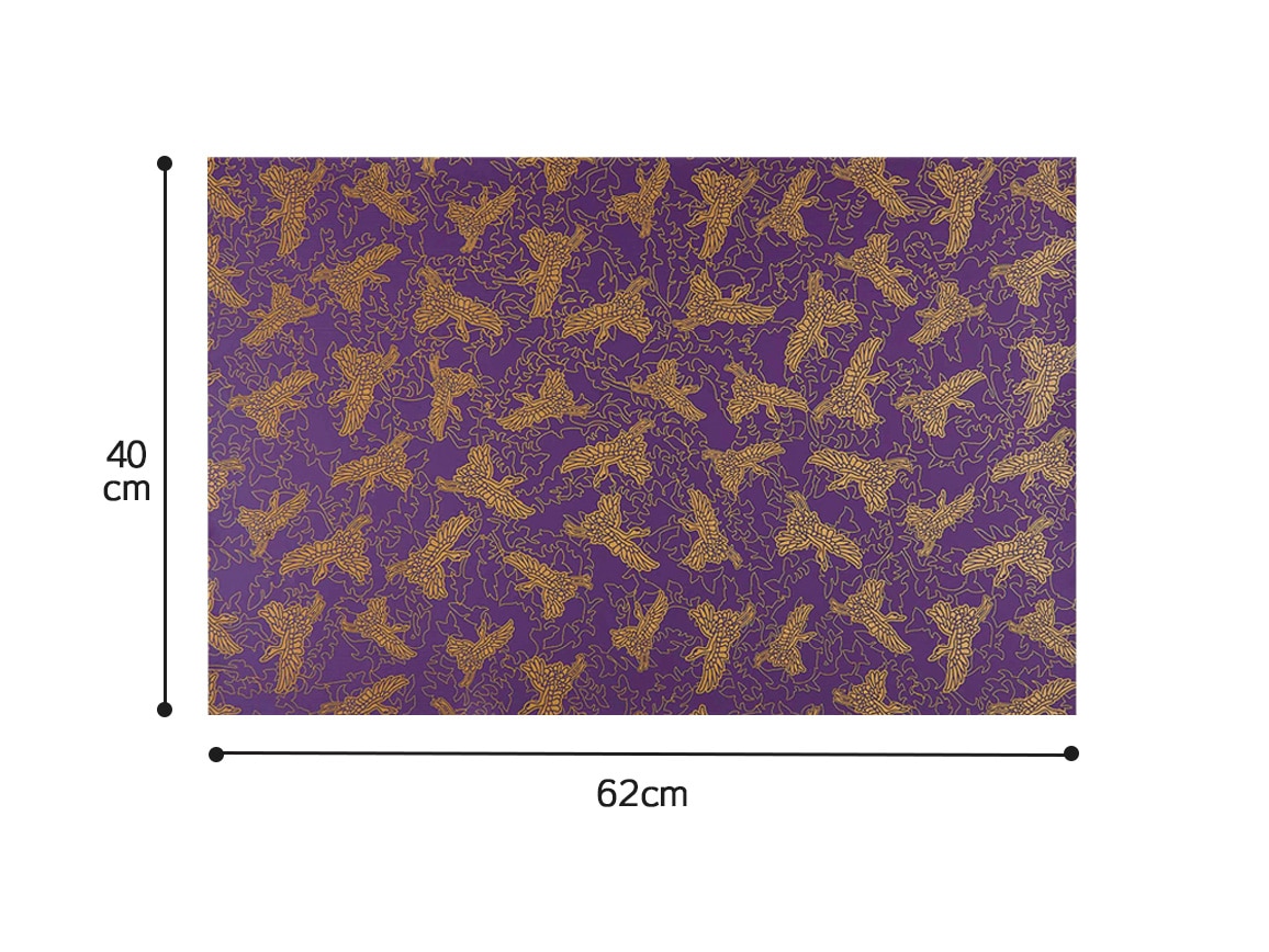 防炎仏壇マット鶴柄 防炎仏壇マット鶴柄