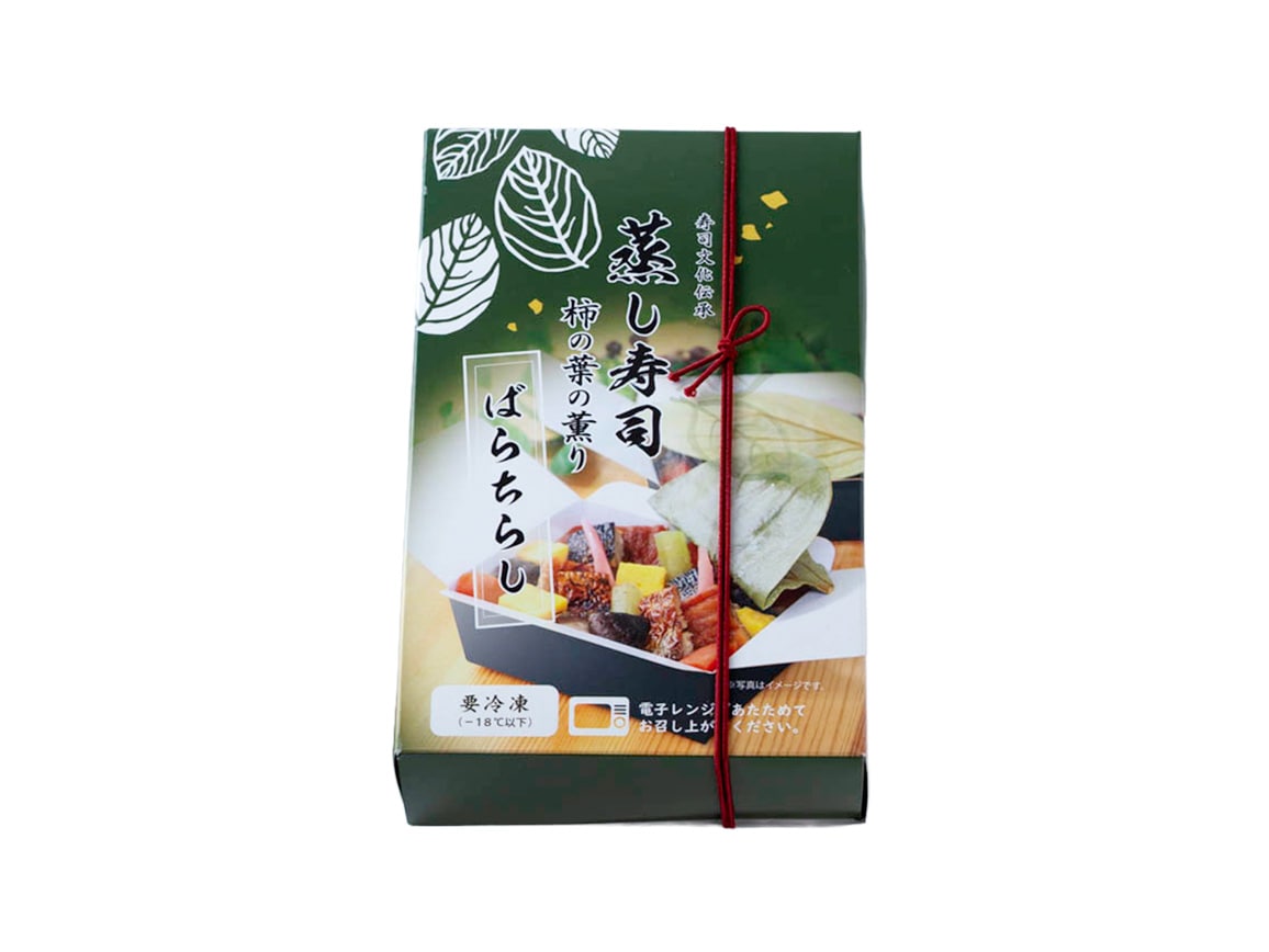 中谷本舗「ゐざさ」柿の葉の薫りばらちらし(2個入り) 中谷本舗「ゐざさ」柿の葉の薫りばらちらし(2個入り)